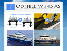 Tablet Screenshot of odfjellwind.com